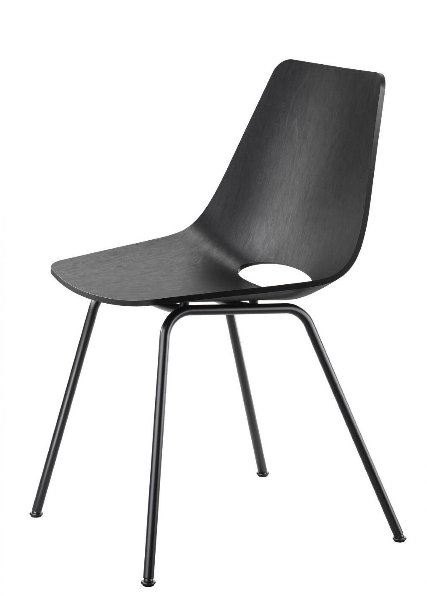 THONET チェア　黒 Thonet chairs in the Thonet Bauhaus style at einrichten-design